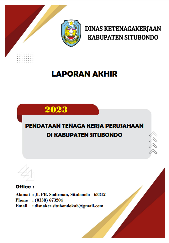 LAPORAN AKHIR PENDATAAN TENAGA KERJA PERUSAHAAN DI KABUPATEN SITUBONDO