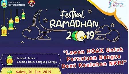 Festival Ramadhan Bareng Netizen dan Kapolres Situbondo.